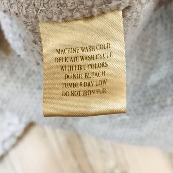 True Grit Frosty Tipped Pile 1/2 Zip Large - Picture 7 of 9